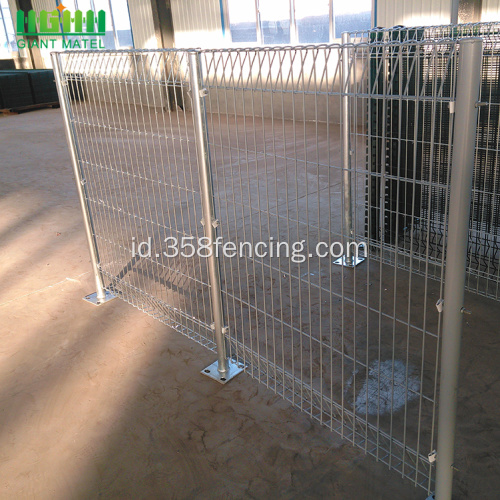 Rolled Top BRC Dilas Mesh Fence